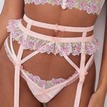 For Love & Lemons April Bloom Garter Belt Sz S NWT Photo 0