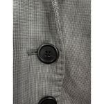 J.Crew  Donegal Mini Check Three Button Wool Cashmere Blazer Jacket Size 8 Grey Photo 4