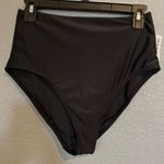 Old Navy NWT  High Waisted Bikini Swim Bottoms Size M Black Photo 7
