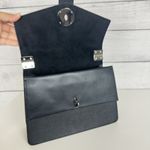 Michael Kors Greenwich Medium Black Saffiano Leather Satchel Purse Handbag ONLY Photo 6