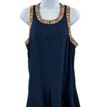 Buckle Umgee Aztec Trim Sleeveless Mini Dress Navy Blue Medium Photo 1