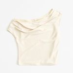 Abercrombie & Fitch Assymetrical Satin Top Photo 0