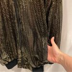 Vintage ultimate 80’s gold metallic studio 54 disco jacket Golden River pockets Size XL Photo 6