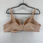 Torrid Curvy Bra 42C Full Coverage Beige Lace Detail Underwire Plus Size Photo 1