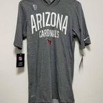 Nike New!  NFL Arizona Cardinals Gray Pullover Lightweight Hoodie Photo 0