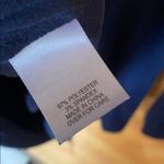 Relativity Navy suede lace up bell sleeve top Photo 6