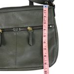 Fossil Elise Cow Pebble Leather Crossbody Bag Olive Green Classic Travel Timeles Photo 11