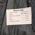 Elie Tahari Washed Blue Embellished Hook Closure Stand Collar Military Jacket L Photo 15