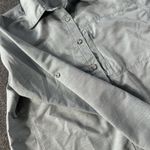 Mountain Hardwear  Womens Canyon Shirt Small Blue Long Sleeve UPF 50 Hiking Photo 5