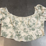Cider Women Coquette Fairy Boho Corset Sleeve Cropped Blouse Top 3X. F-34 Photo 0