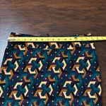 Anthropologie Maeve teal, purple & tan pencil skirt size M Photo 10