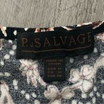 P.J. Salvage  Paisley Button Front Top Soft Medium Loungewear Photo 2