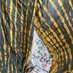 Yellow and olive green Tie Photo 7