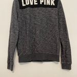 PINK - Victoria's Secret PINK VS VICTORIA'S SECRET Perfect Quarter 1/4 Zip Black White Colorblock Logo XS Photo 12