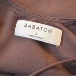 Babaton ARITZIA Brown Contour Scoop back Midi Bodycon Dress Size Large Photo 6