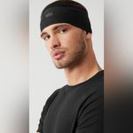 Alo Yoga NWT Performance Conquer Black Headband Photo 1