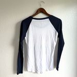 Chaser Womens Shirt Baseball Tee Cheap Trick Band White Blue Size Small Photo 1