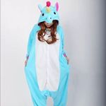 Adult Plush Animal Pajama Jumpsuit Costume Photo 2