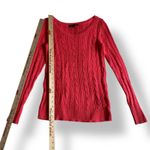 American Eagle  Outfitters Pink‎ Cable Knit Sweater Size XS Casual, Fall Photo 3