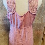 Sleeveless Long Top Pink Size L Photo 2