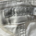 Peter Millar  Karlie Stretch Sateen Pants White Women's Size 8 Photo 2