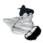 Obermeyer Vintage Ladies Ski Suit Sz 10 Iridescent 1 Piece Stirrups Embr… Photo 9