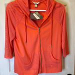 Christopher & Banks Orange Long Sleeve Tee Photo 0