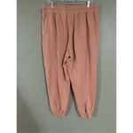 H&M  Pink High Waisted Pull On Joggers Size XL Photo 4