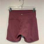 Lululemon Purple  wunder train biker shorts Photo 4