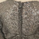 La Femme NWT  Sequined Shirred Sweetheart Neckline Trumpet Dress Size 14 Photo 7