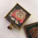 Handmade Lot Of 2 Vintage Brooches  Dog Puppy Hand Crafted Photo 4