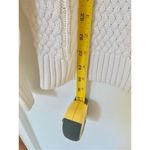 Crown & Ivy  Cotton Blend Cable Knit Sweater Sz M Photo 5