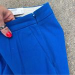 J.Crew Martie Pant in Bi-Stretch Cotton Pool Blue NWT Style B8521 Size 8 Photo 2