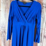 Eileen Fisher Blue Dress Size Medium Petite Photo 2