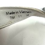 Jack Rogers Rowan White Leather Thing Sandals Women's 7 US Photo 8