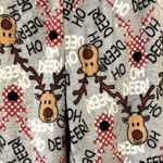secret treasures Christmas Pajama Pants Soft Plush Reindeer Gray Loungewear Womens Medium New Photo 12