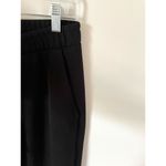 ZARA Basic Tie Ankle Dress Pants Black Size Medium NEW Photo 3