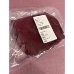 Heaven Mayhem Plate Belt in Gold & Burgundy Small Womens Leather Buckle Red Photo 7