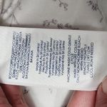 CHAPS lavender white floral no iron cotton button down size large Photo 9