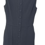 Derek Lam 10 Crosby Size 2 Button Front Cropped Jumpsuit Black Crepe Wide Leg Photo 4