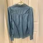 Paige  Women’s Sky Blue Button-Up Shirt Size Small Photo 4