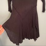 Free People  black flowy sweater top! Size small! Photo 2