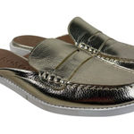 Aerosoles  Impo Blakely Gold Metallic Slip On Mule Flat Shoes 8M Business Casual Photo 0