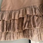 Free People Maura One Ruffle Skirt Espresso Photo 8