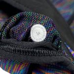 Lululemon  love revealed high neck bra crop top black rainbow Photo 4