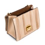 Fendi Authentic Embossed Kan U Bag in Nude Photo 3