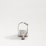 Sam Edelman Bianka Slingback Pump, Soft Silver, Size 8.5M or 8 1/2 Medium Photo 4