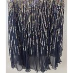 Sherri Hill  Women’s Mini Dress Size 14 Strapless Sweetheart Tornasol Sequins Photo 8