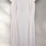 Emilio Pucci  Wool Cap Sleeve Open Back‎ Zip Pencil Dress Sz US 6 Business Career Photo 0