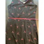 Amanda Smith Amanda‎ Smith Dress Women's 6 Black Pink Floral Flowers Embroidered Sleeveless Photo 7